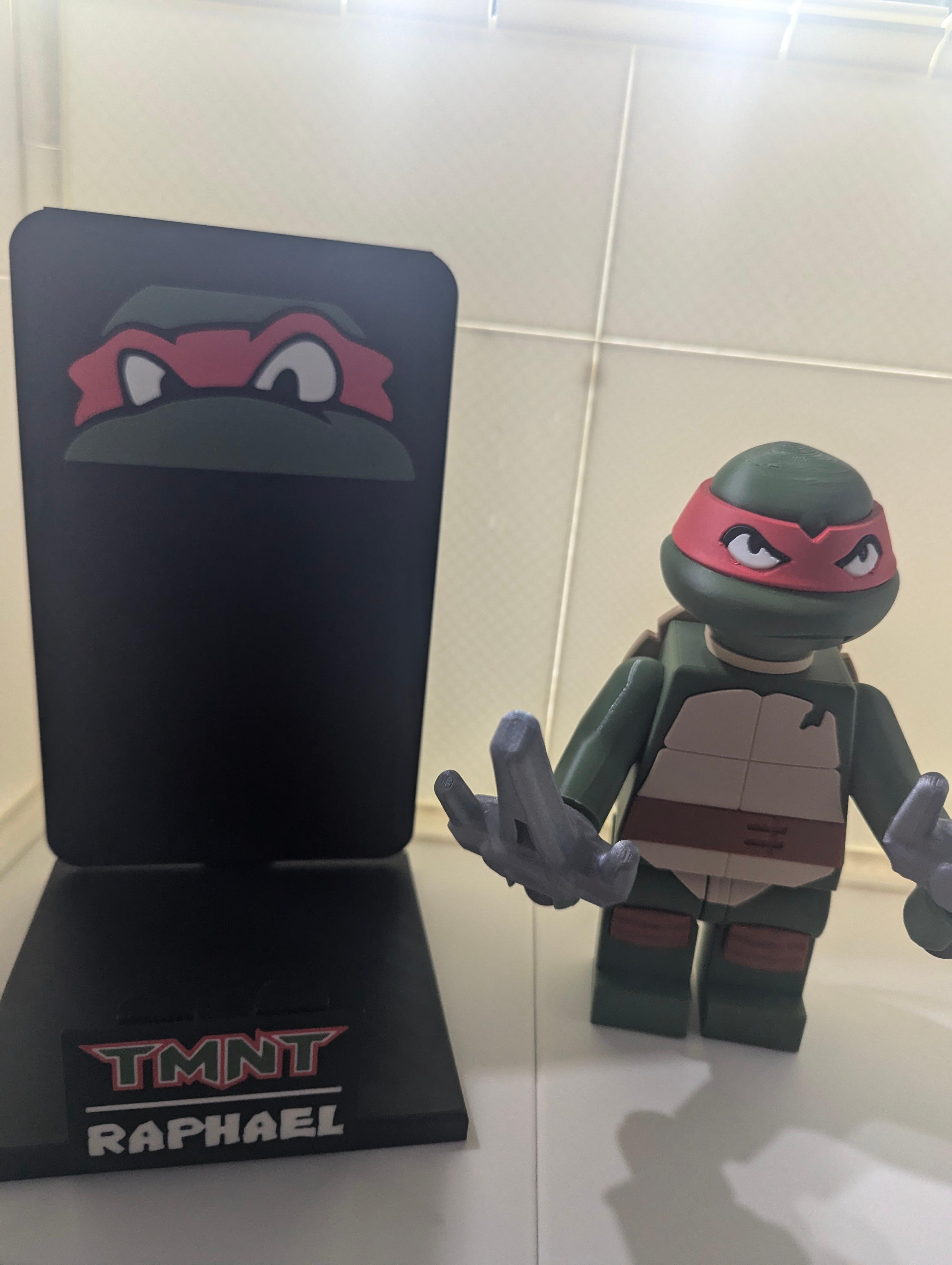 TMNT Multicolor Nameplates Total Set 3d model