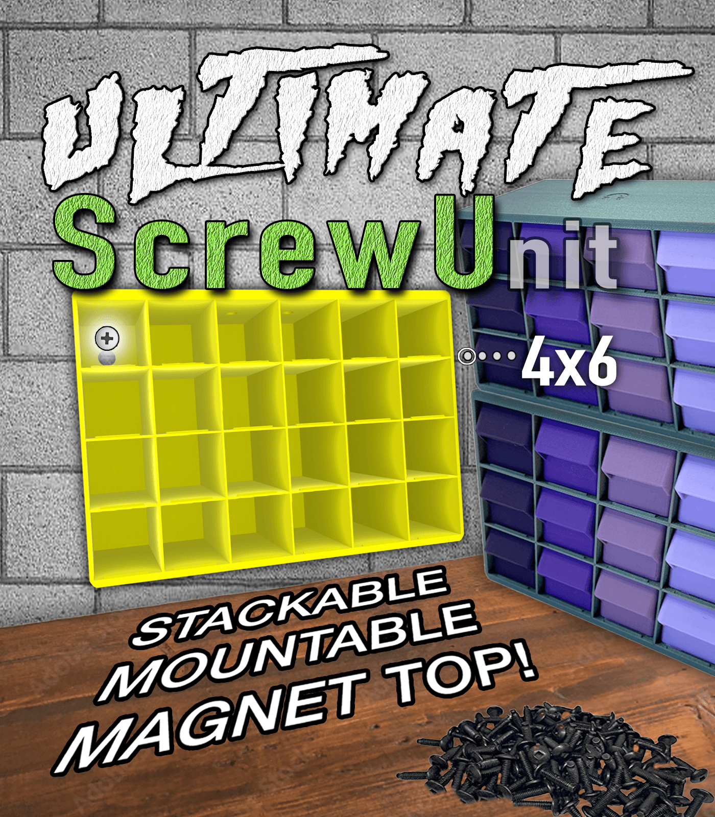 ULTIMATE ScrewUnit - 4x6 3d model