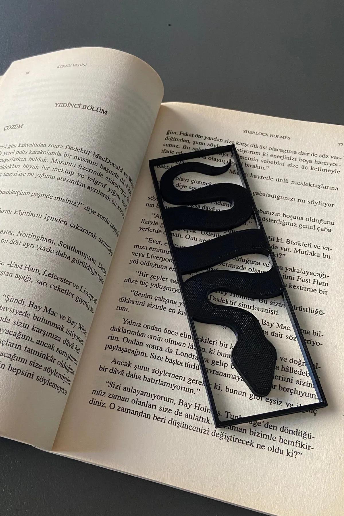 Snake Bookmark 3d model