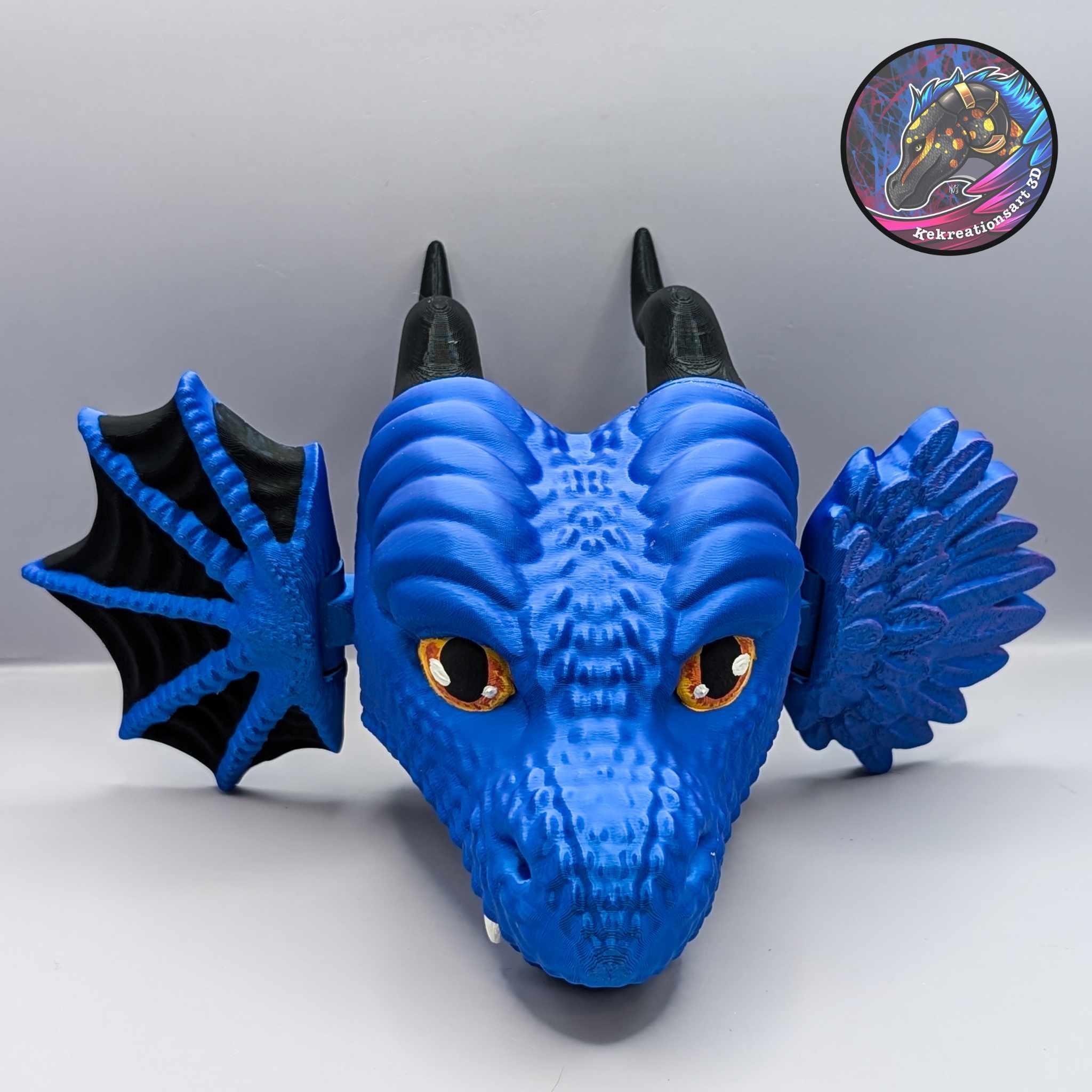 Customizable Dragon Hand Puppet 3d model