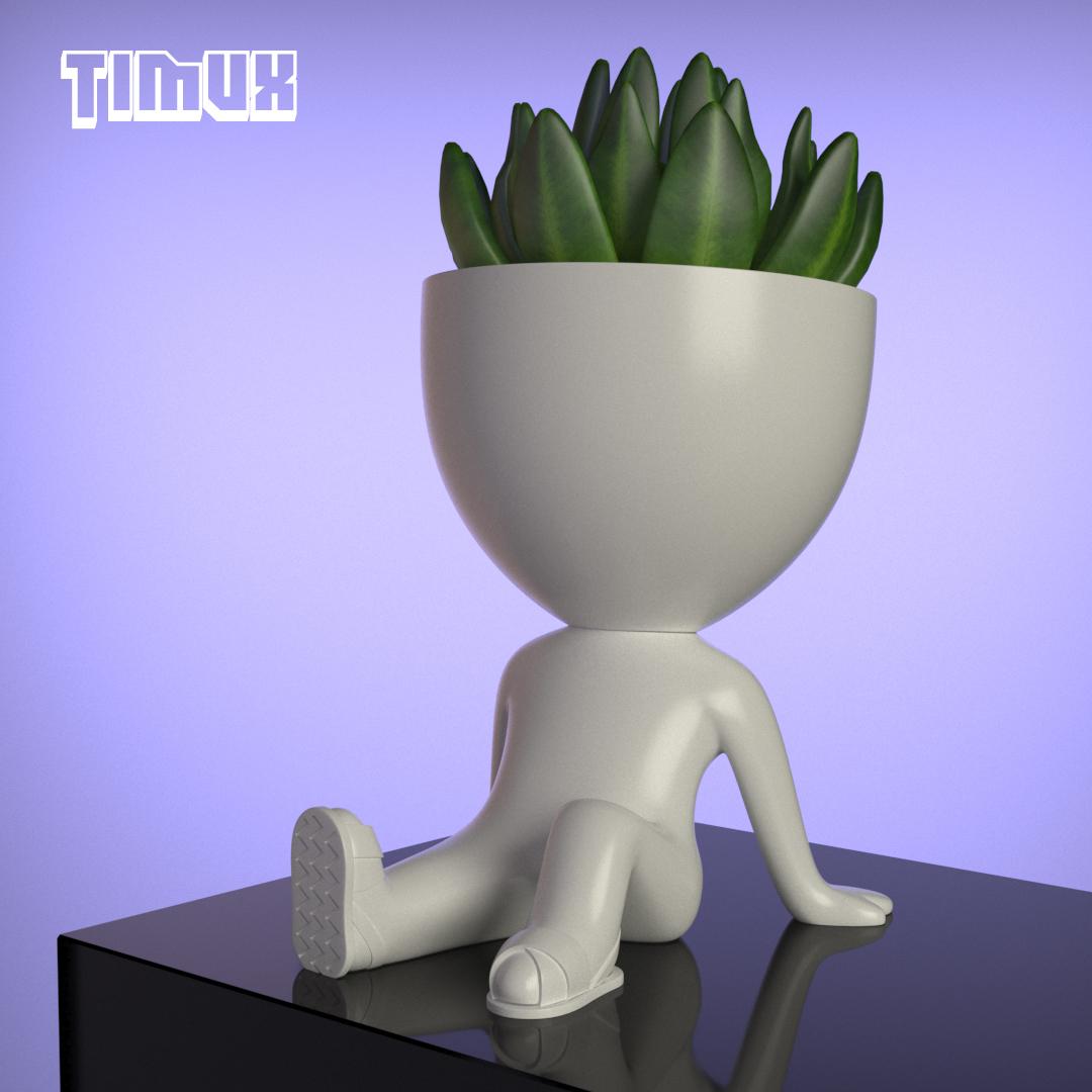 ROBERT PLANT RELAXING 3d model