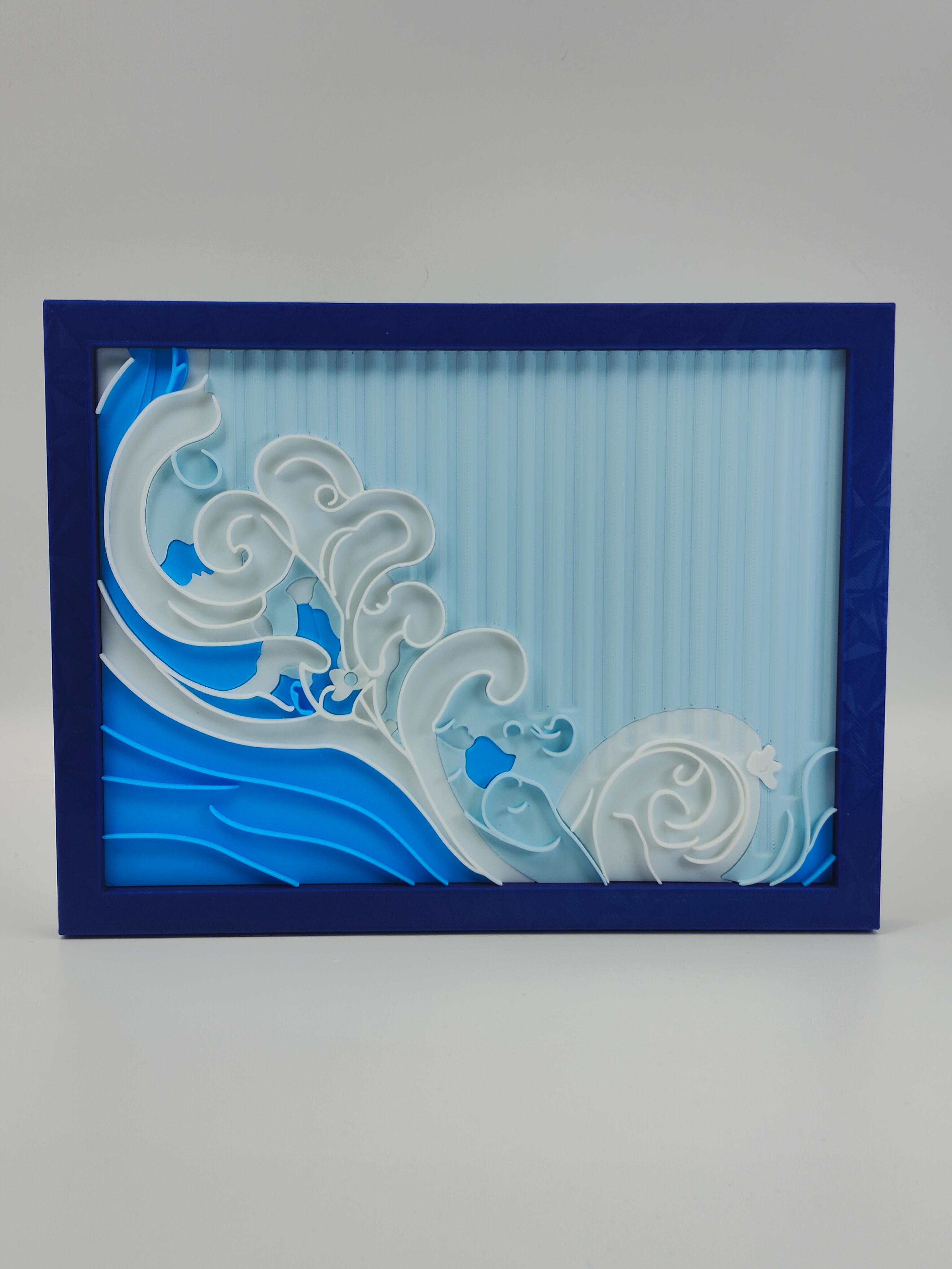 Swirl Wave (A) 3d model