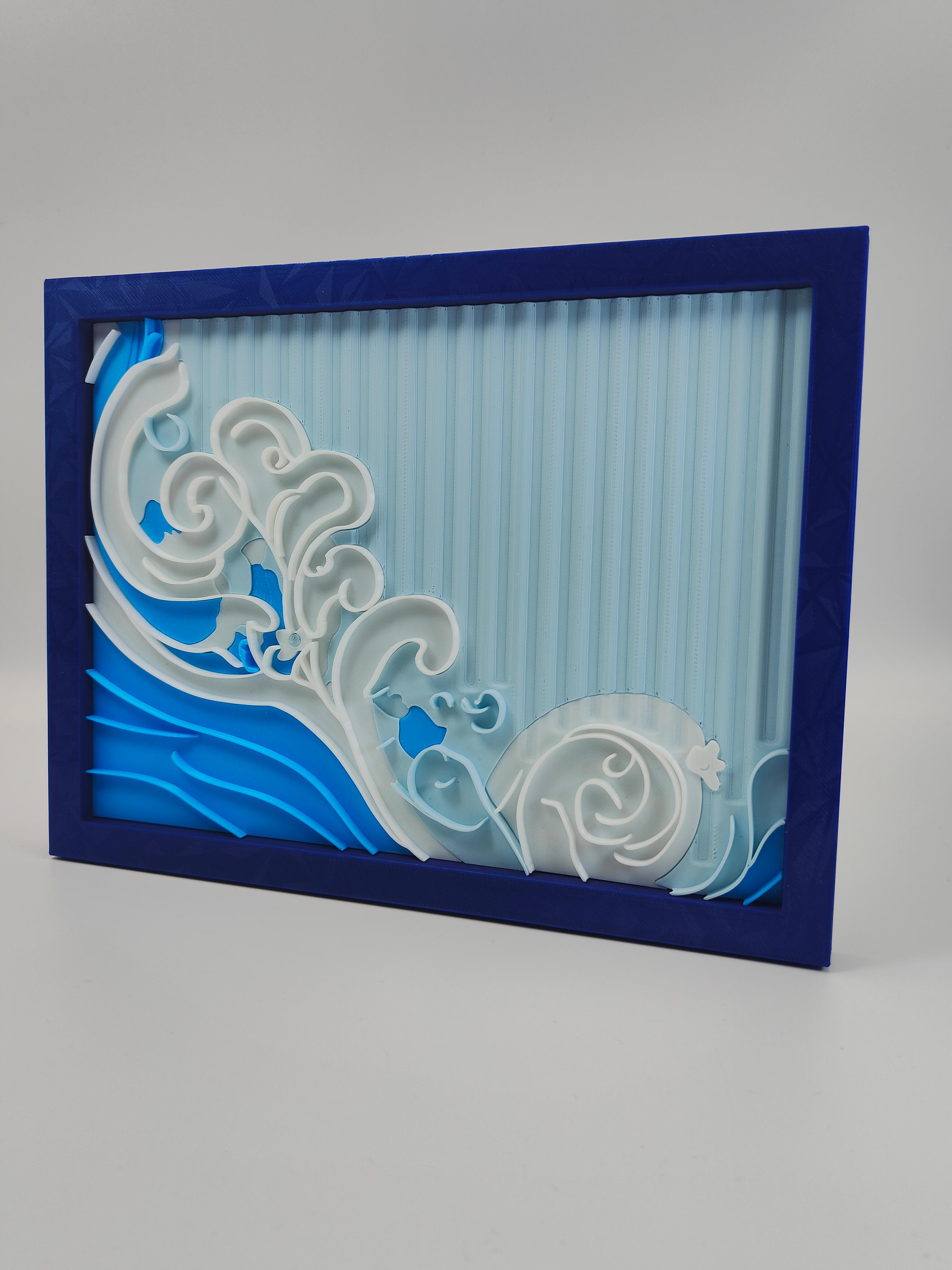 Swirl Wave (A) 3d model