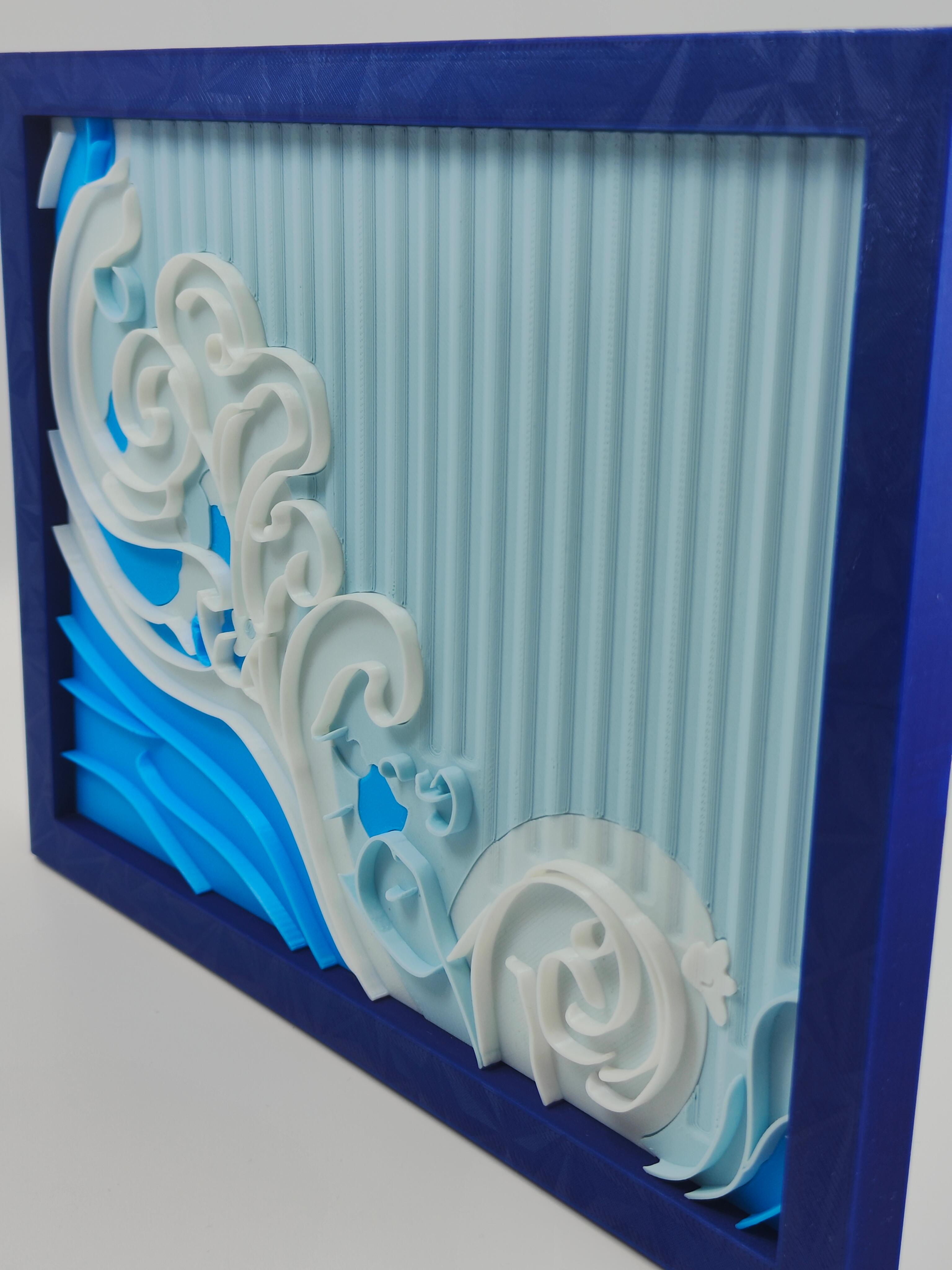 Swirl Wave (A) 3d model