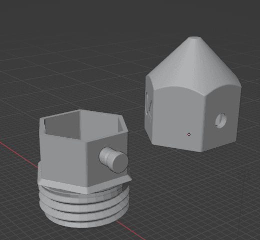 Nozzle can holder 3d model