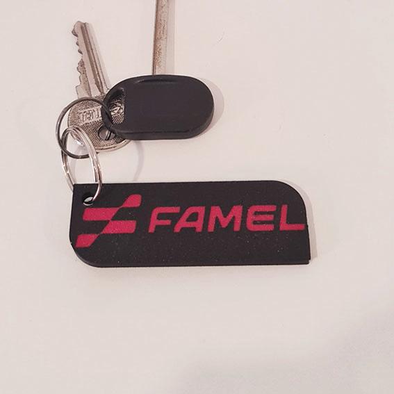Keychain: Famel I 3d model