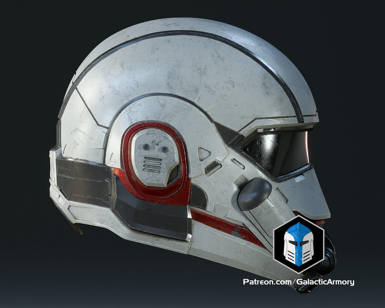 Helldivers 2 Helmet - Bonesnapper - 3D Print Files 3d model
