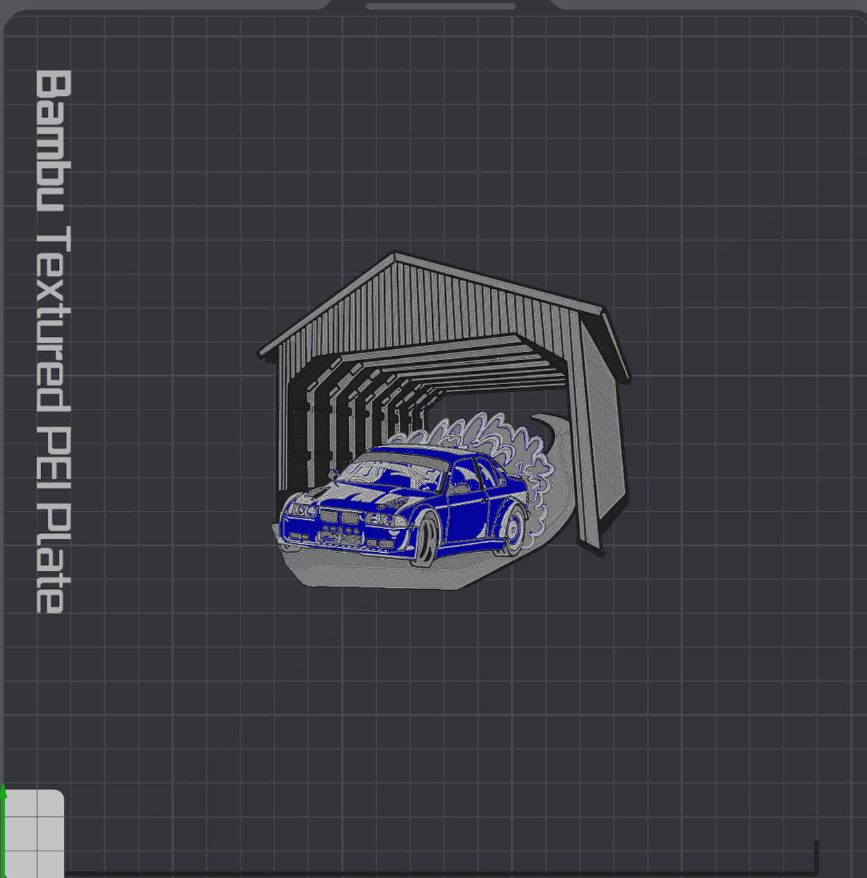 Backroads E36 Magnet 3d model