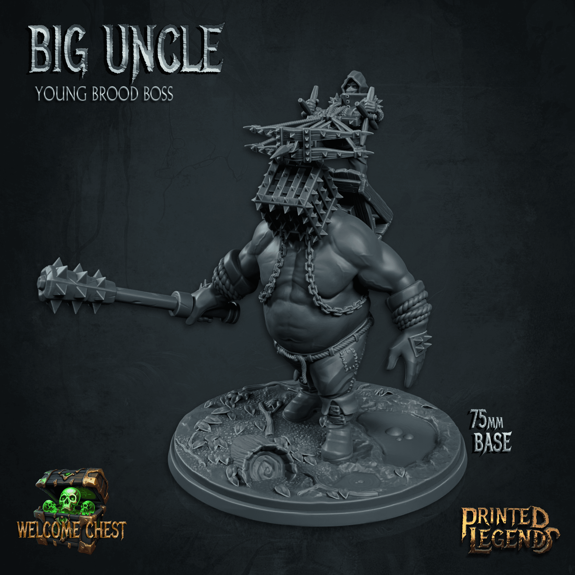 Big Uncle (75mm Base) 3d model