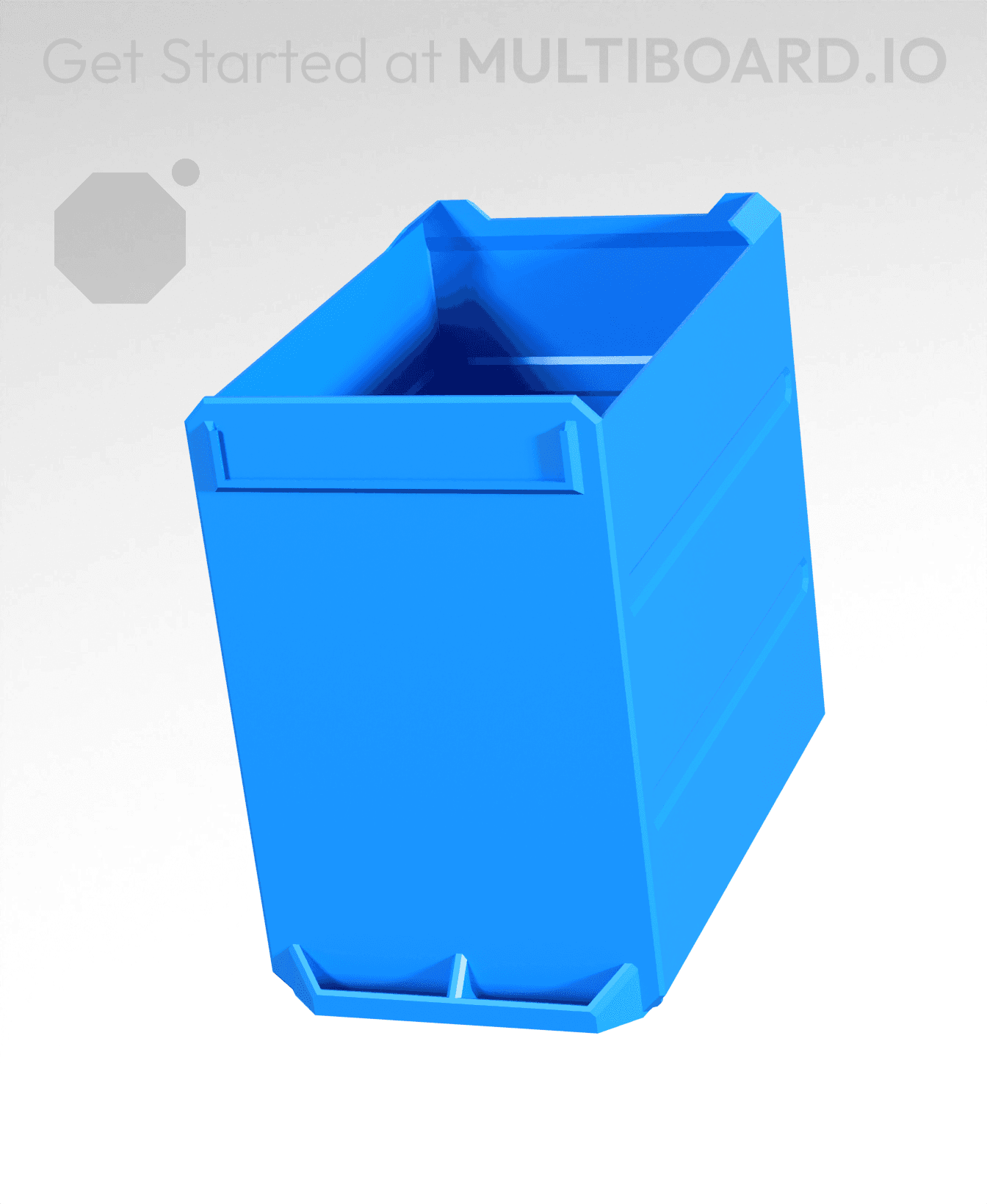 2x3x3-Deep - Multibin Simple Drawer 3d model