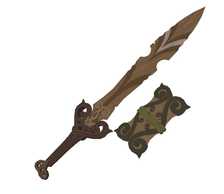 Link and Swords 3d model