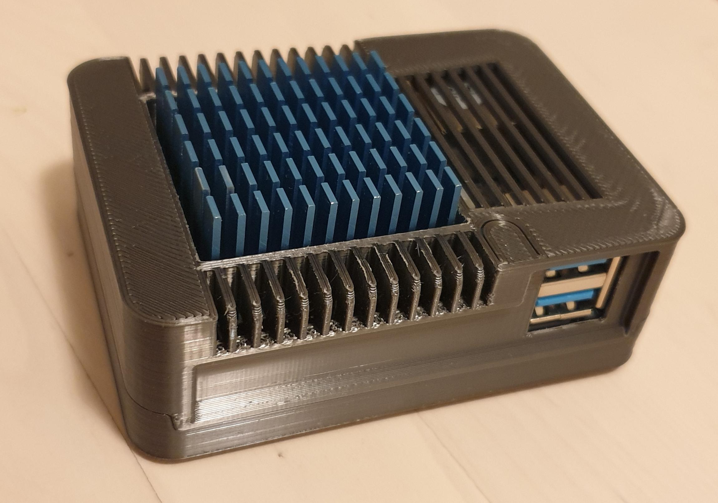 Odroid XU4Q Single Board Computer Case 3d model