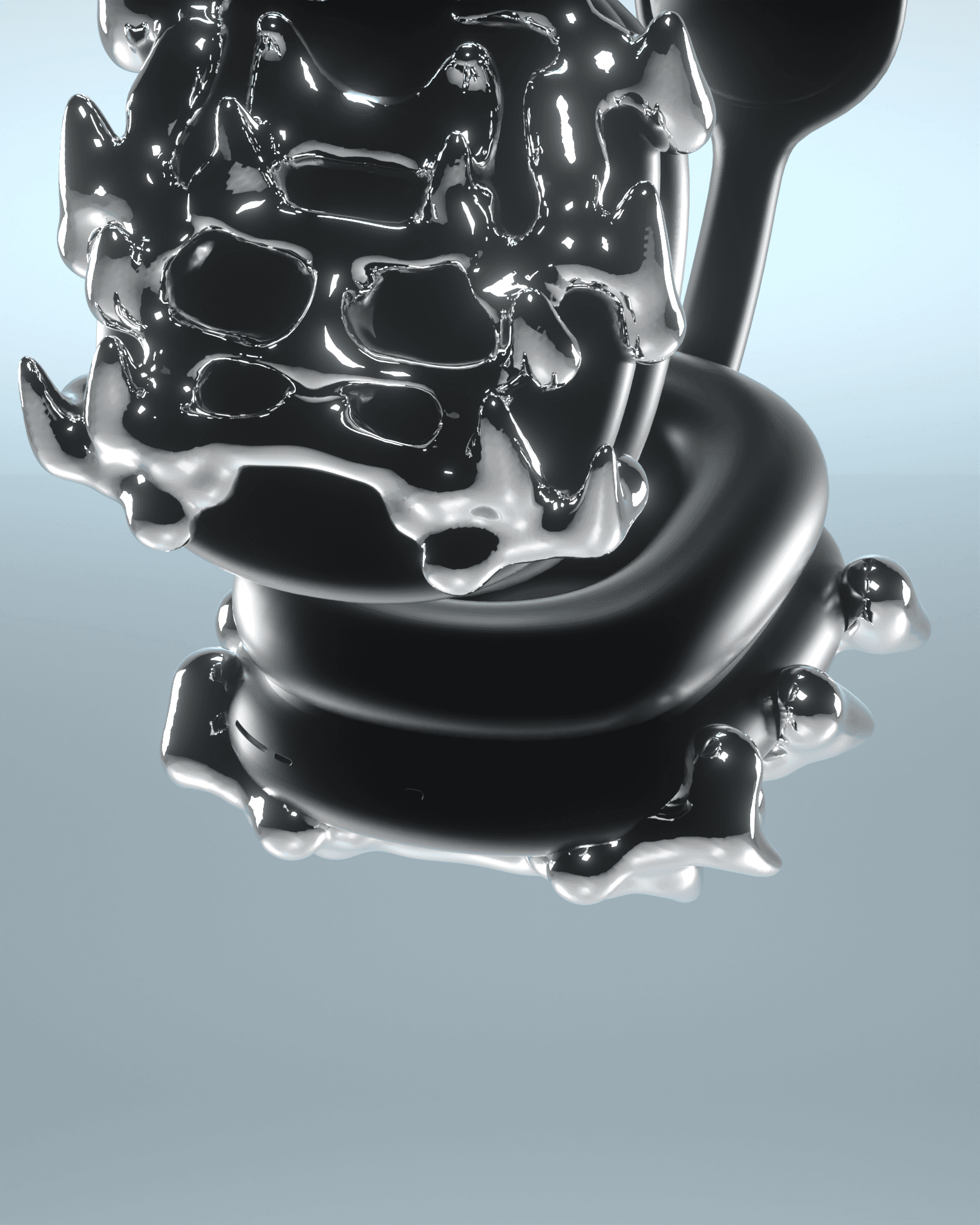 V9 ABSTRACT AIRPODS MAX ACCESSORY 3d model