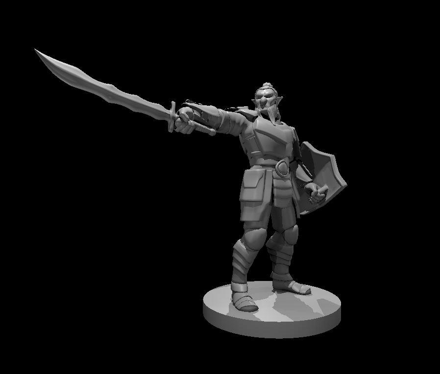Hobgoblin Warlord - Hobgoblin Warlord - 3d model render - D&D - 3d model