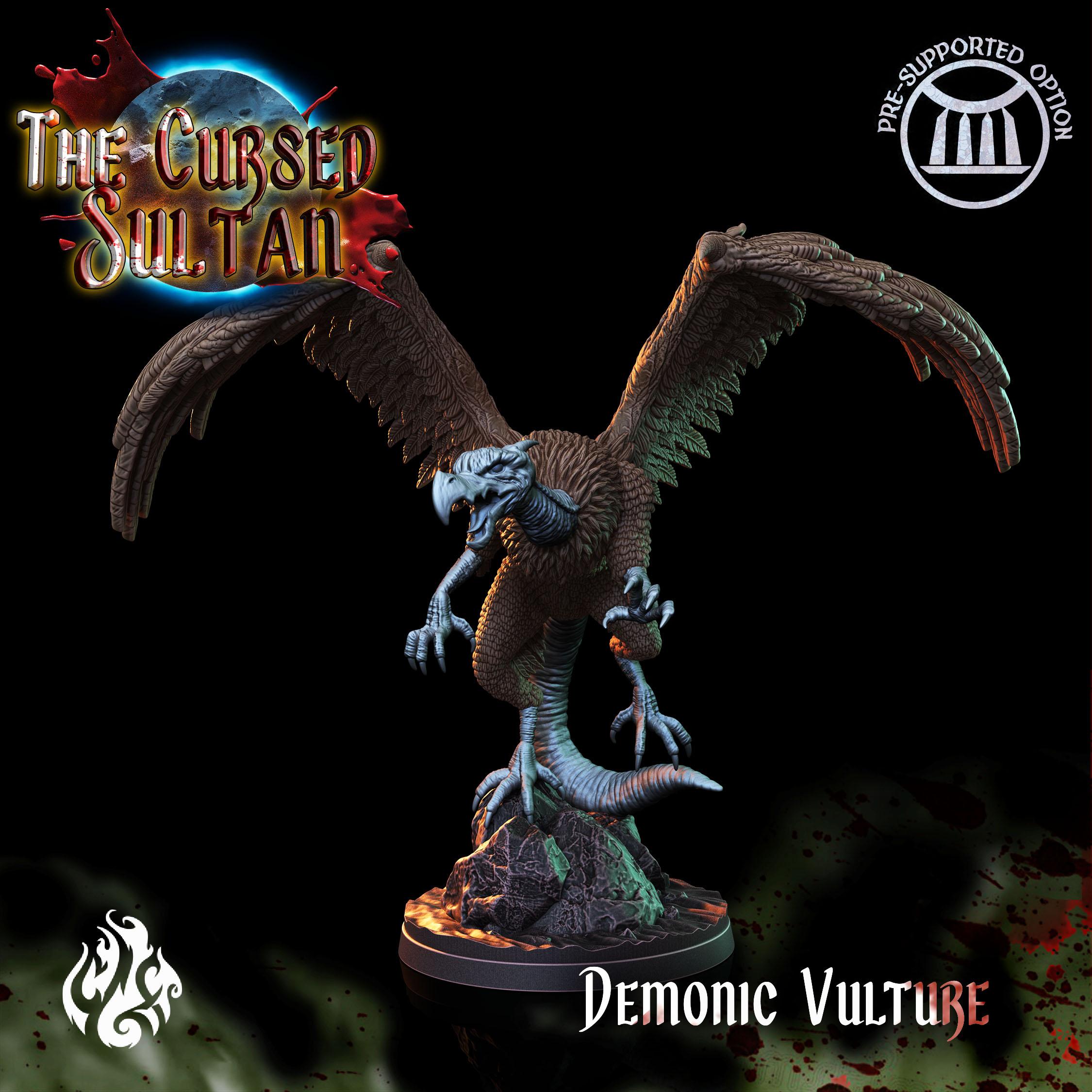 Demonic Vulture 3d model