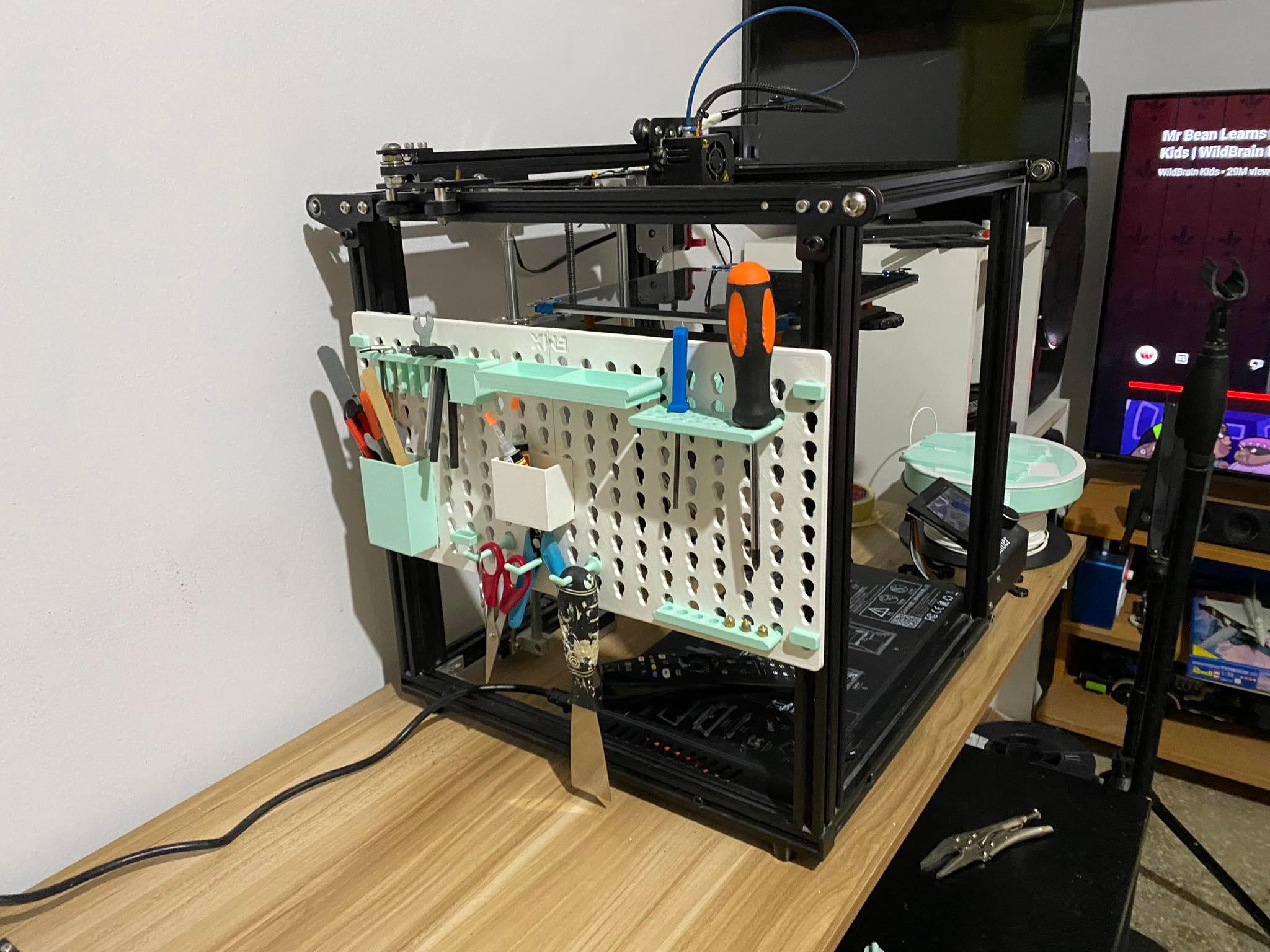 Tool Rack For 3D Printer 3d model