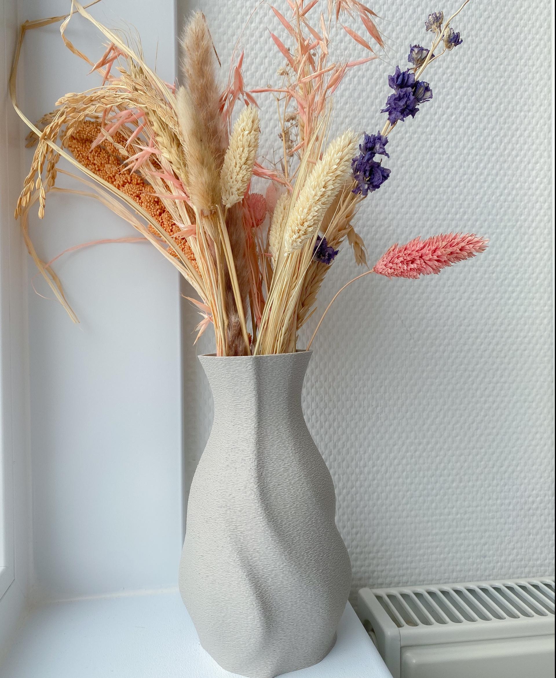 Vase 6.9 - Beautiful vase printed in FUZZY skin - 3d model