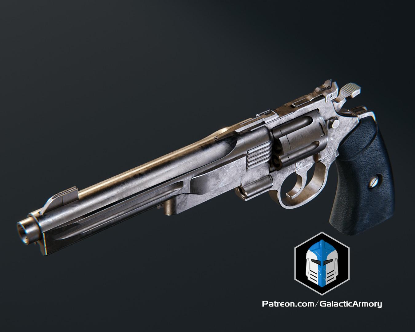 Mandalorian Gunslinger Blaster  3d model