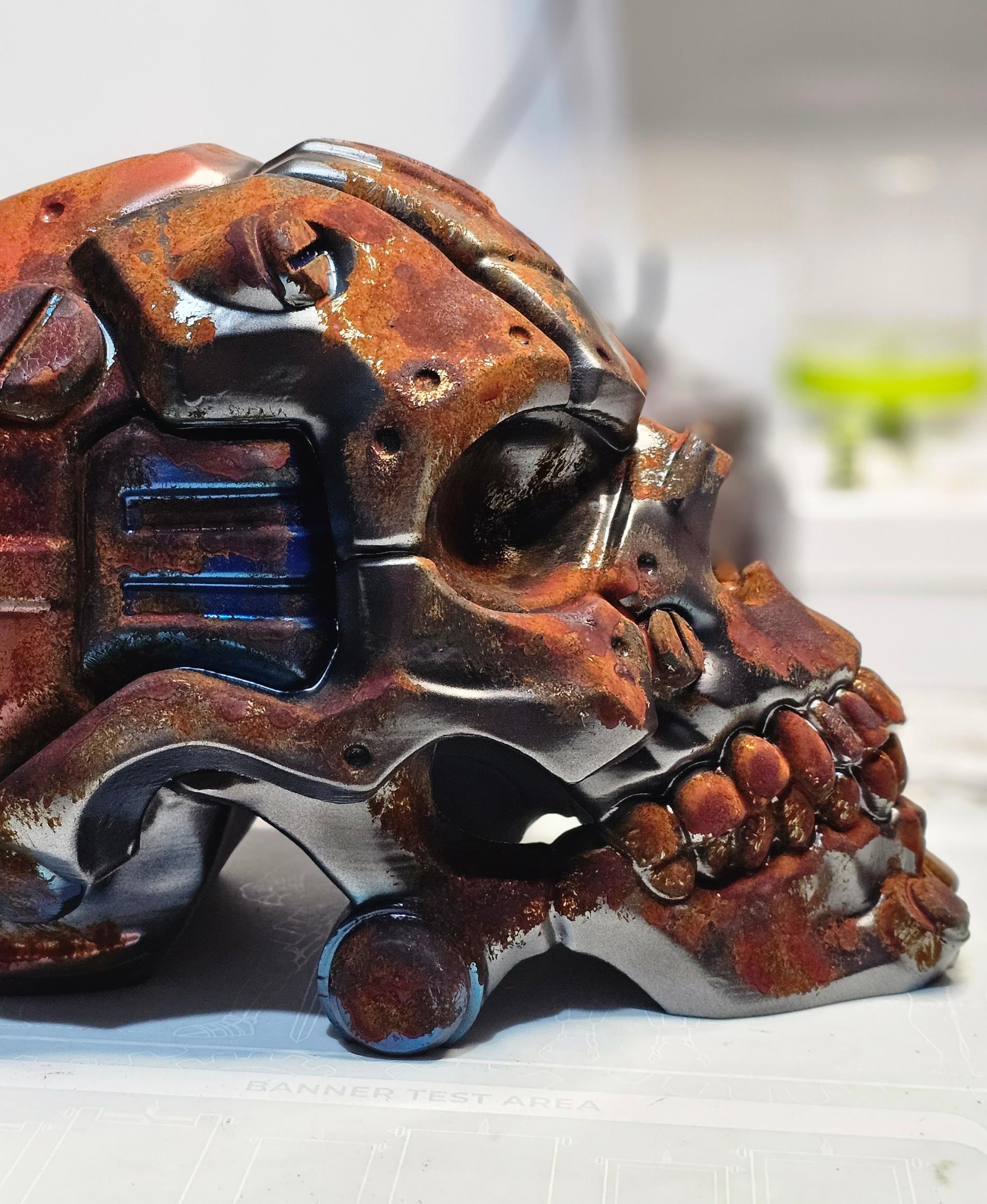 Mech Skull  3d model