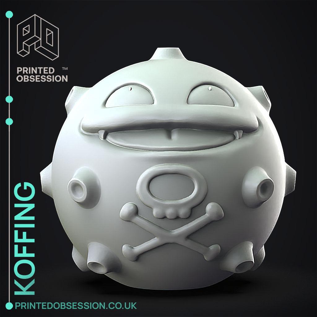 3D file James, Koffing and Meowth - presupported 🚀・3D printing