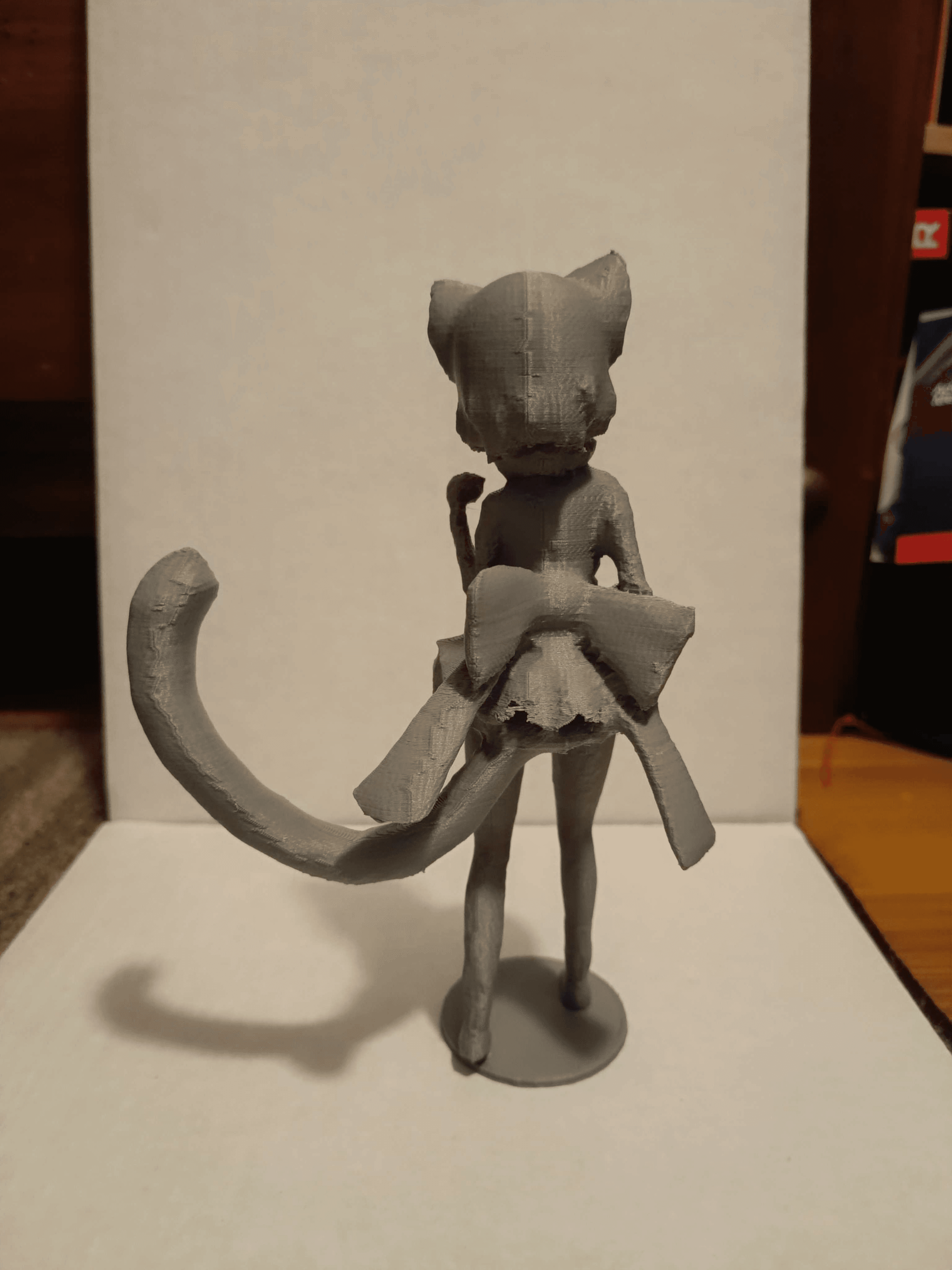 Kemono Friends Sand Cat statue 3d model