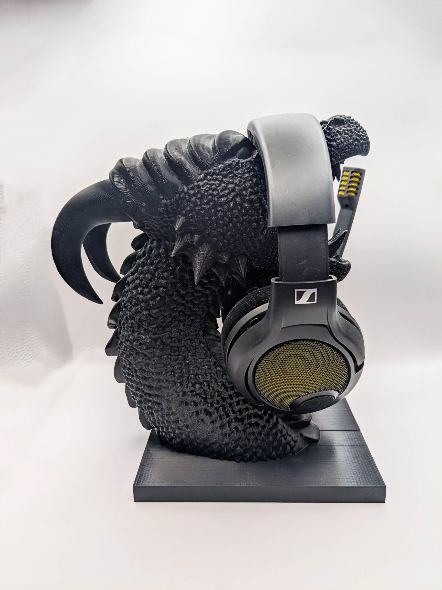 Dragon Head Bust 3d model