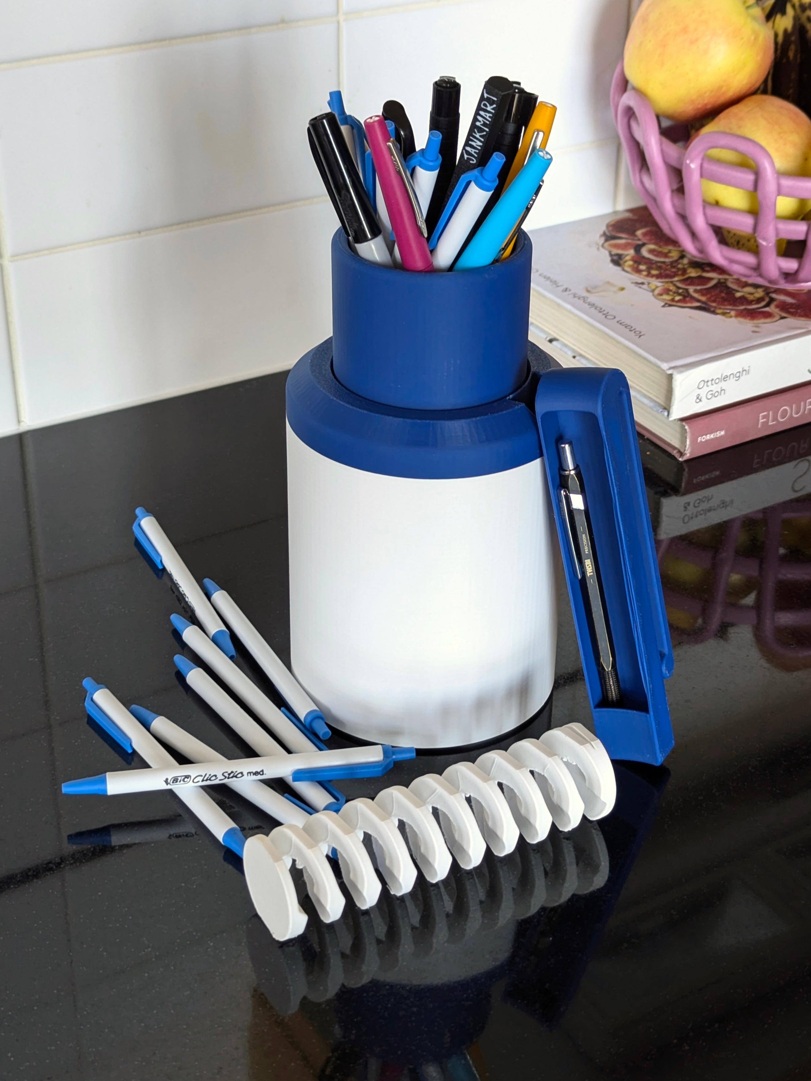 Clicky Pen Holder 3d model