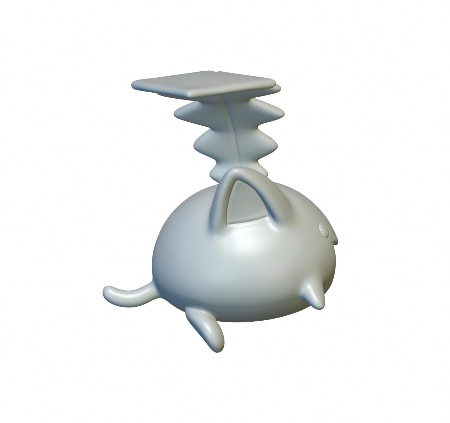 Pokemon Hoppip #187 - Optimized for 3D Printing 3d model