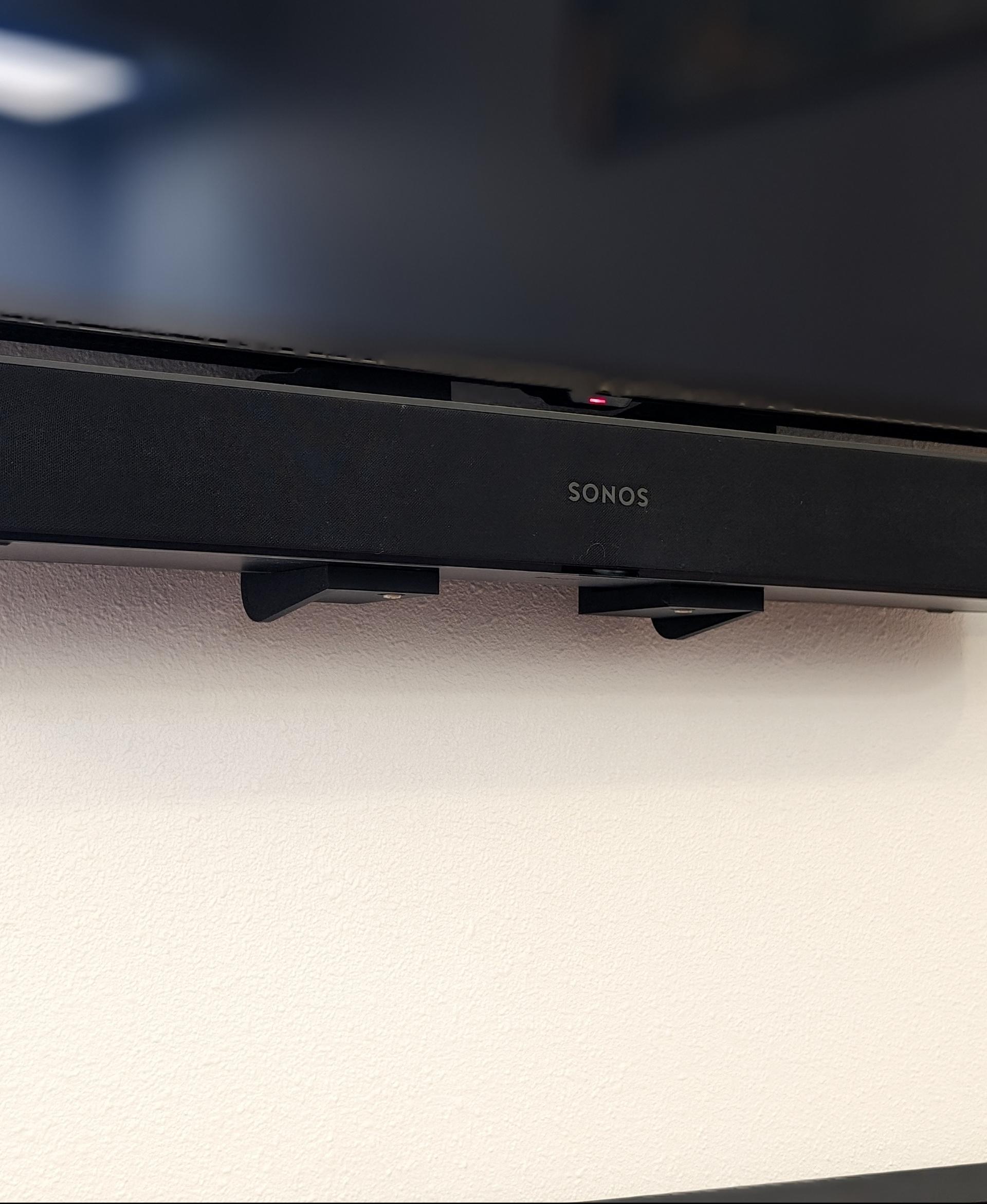 Sonos Beam (Gen 2) to LG C1 hanging mount 3d model