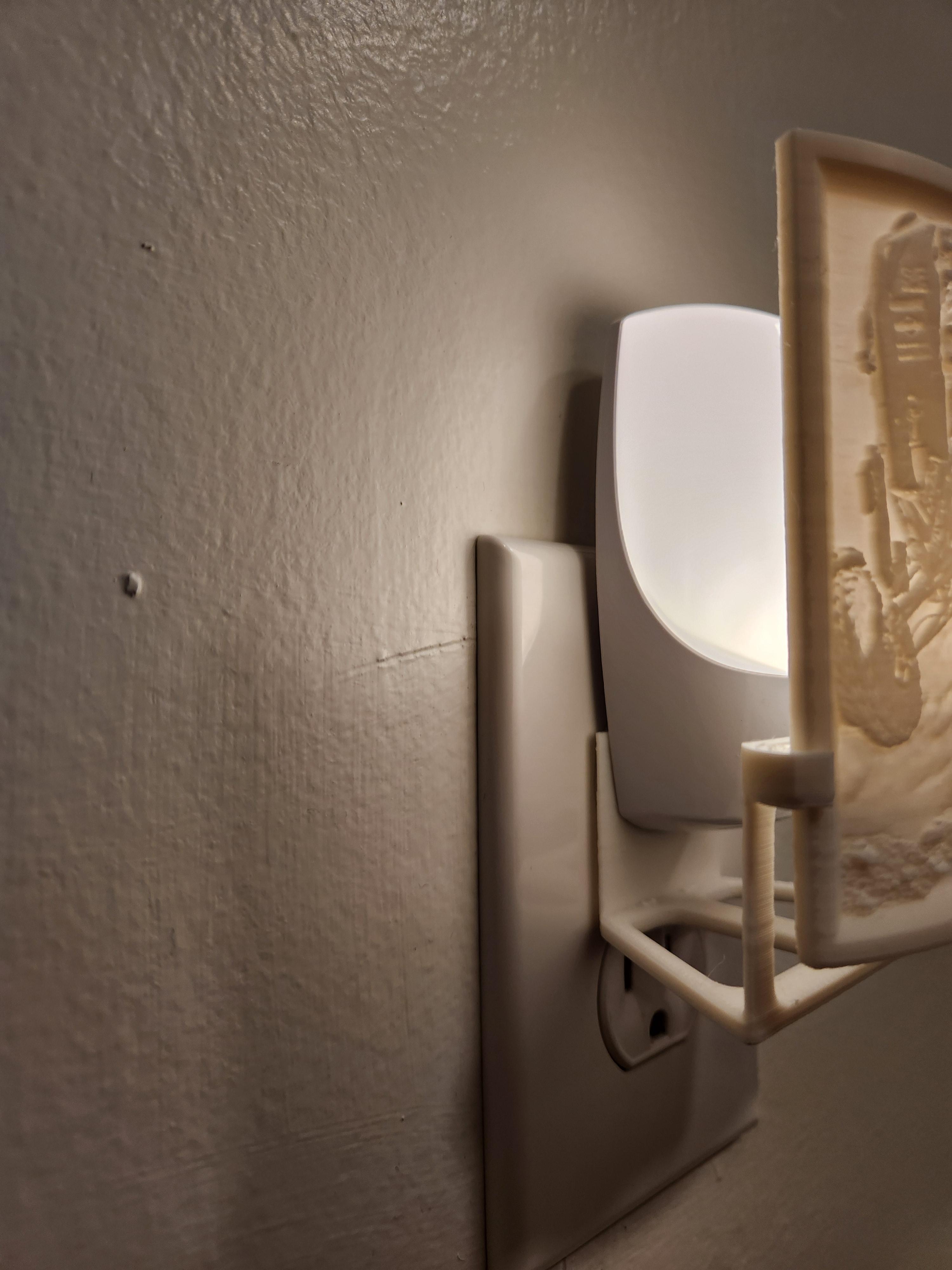 Lithophane Nightlight 3d model