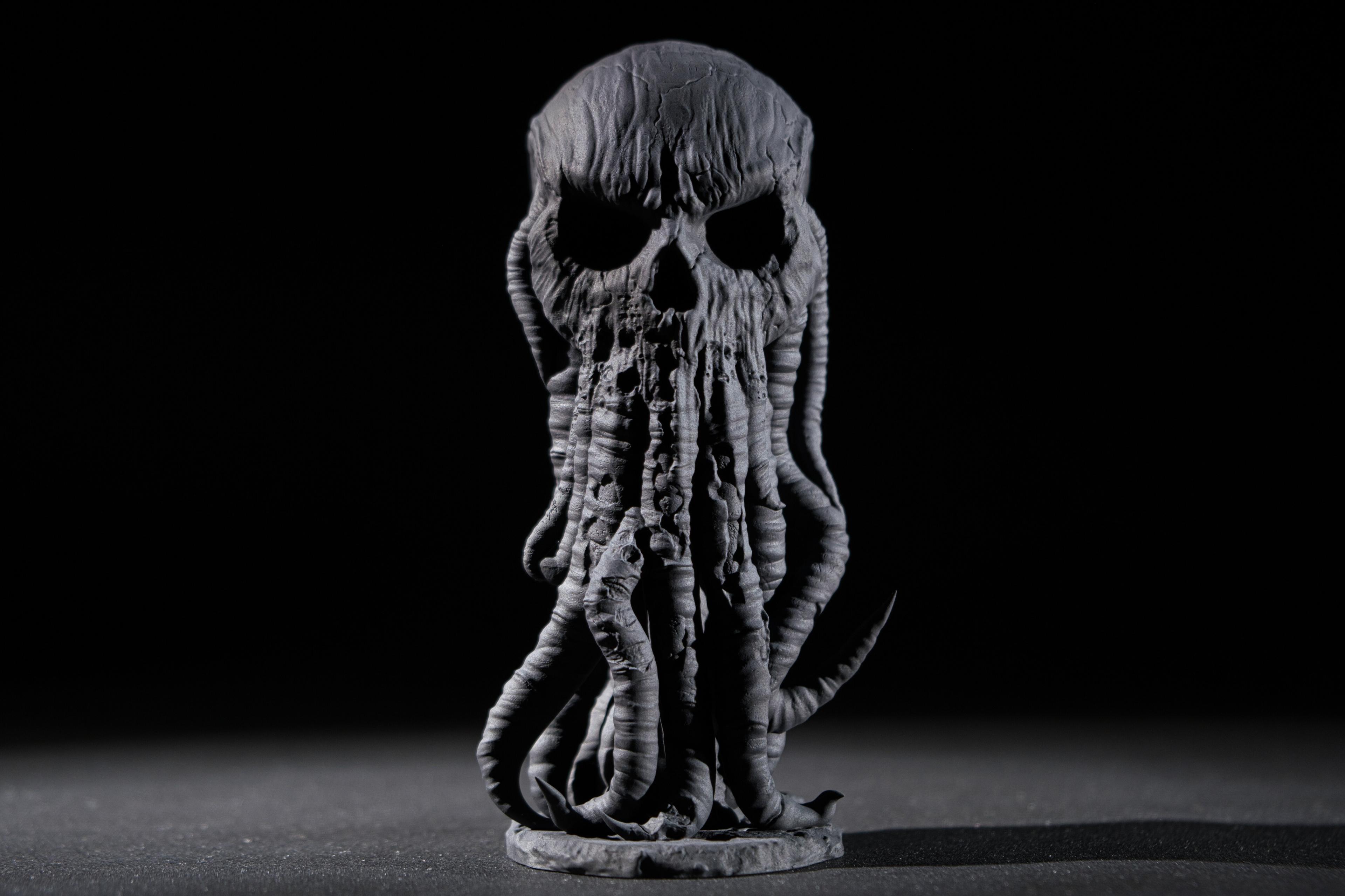 Skull Cthulhu (Pre-Supported) 3d model