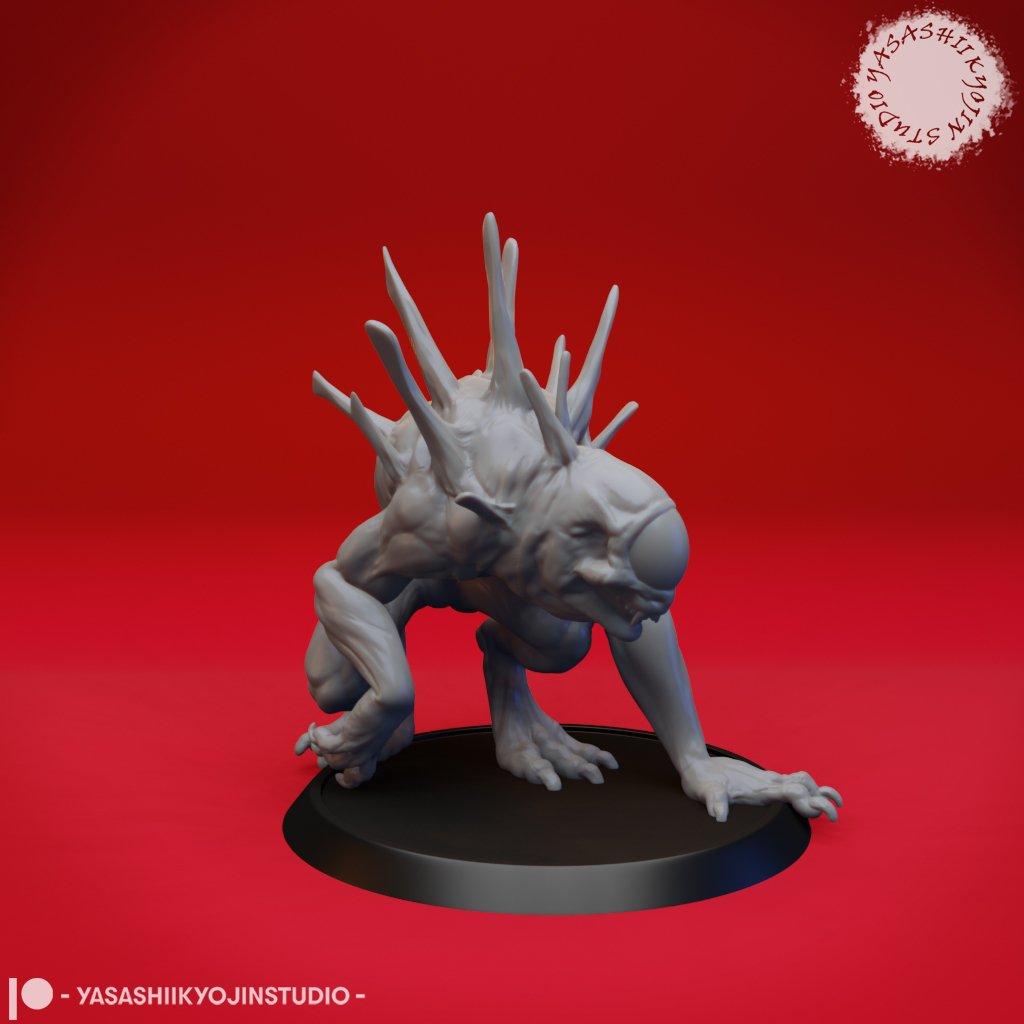 Nothic - Tabletop Miniature 3d model