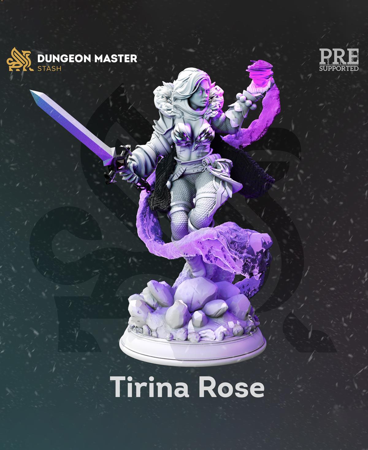 Tirina Rose 3d model