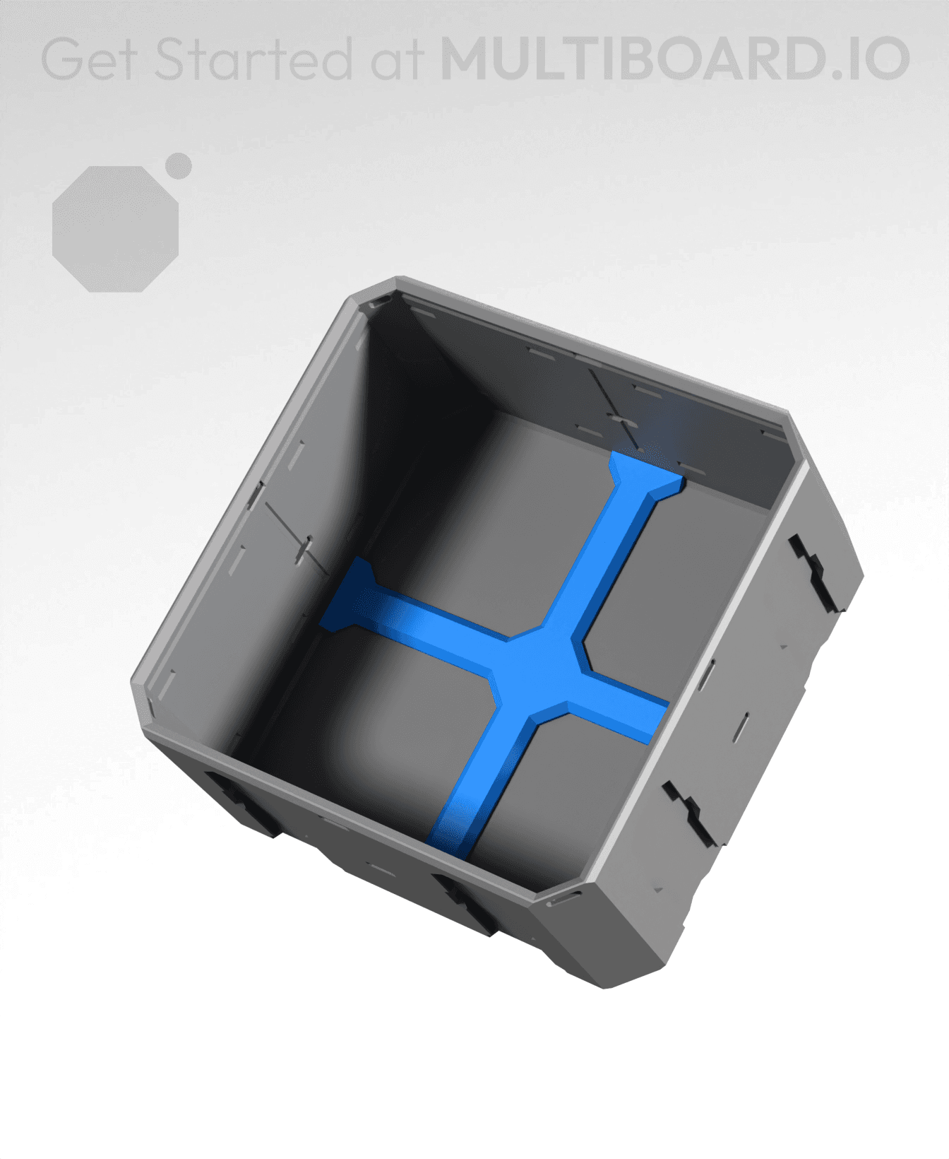 2x2 - Multibin Insert Panel 3d model