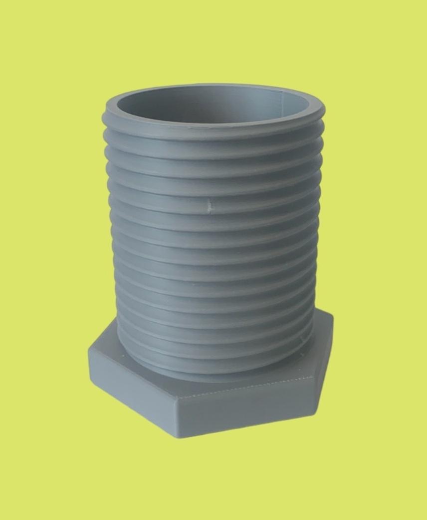 Bolt and Nut Koozie 3d model