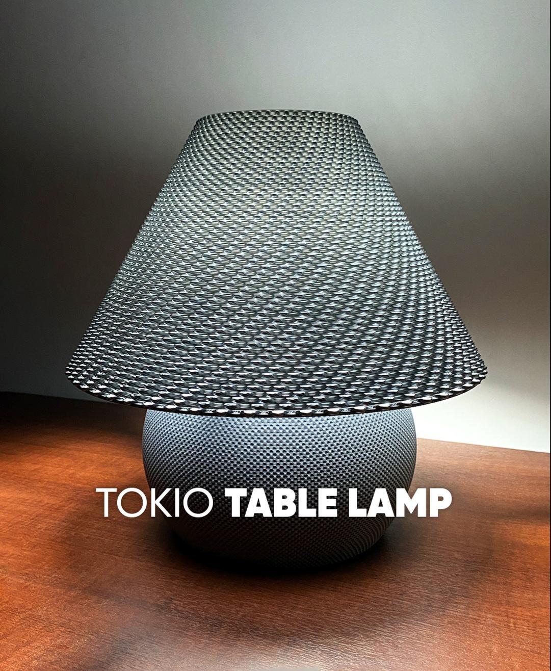 TOKIO TABLELAMP RippleMesh 3d model