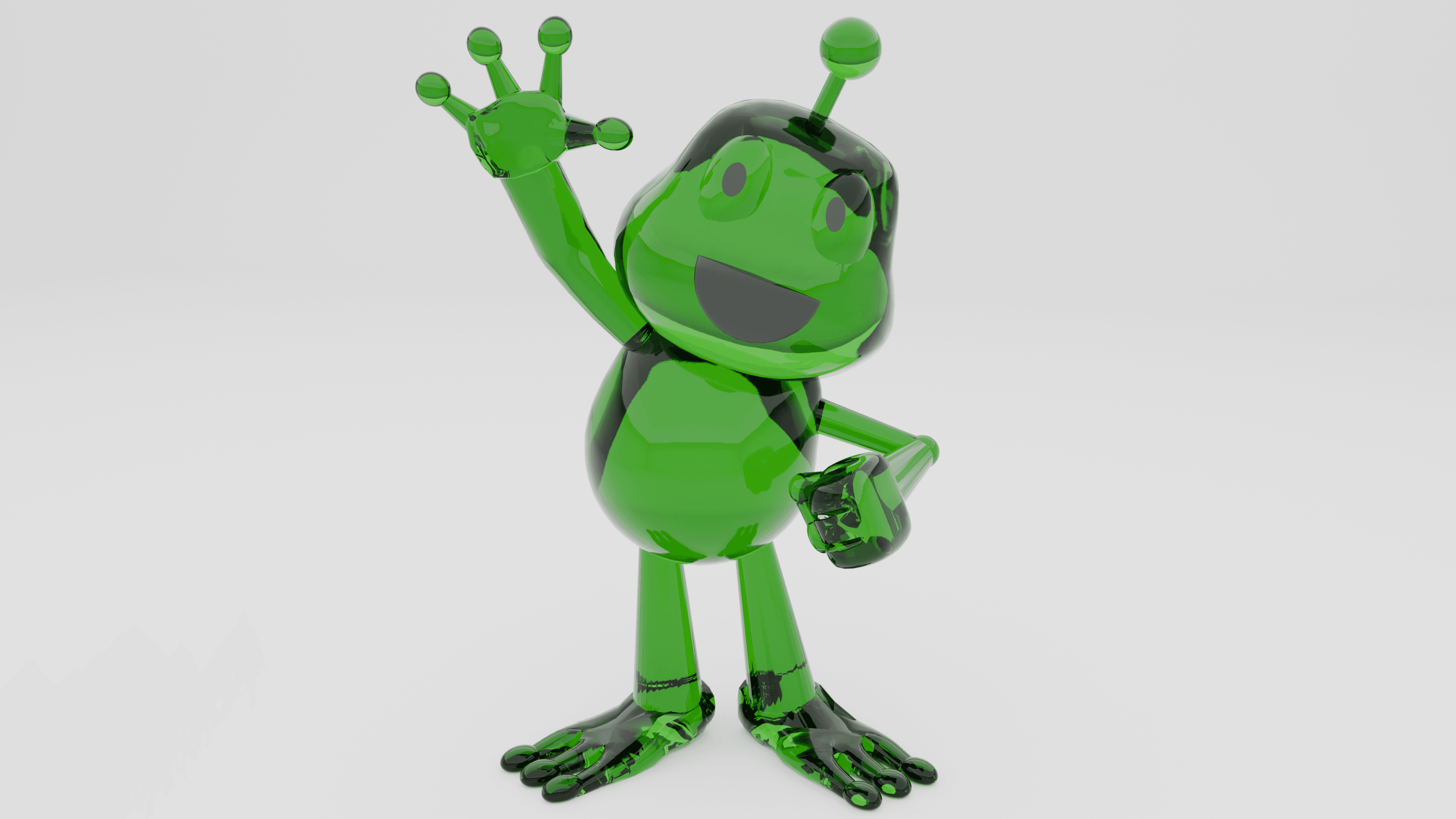 A Signal Frog 3d model