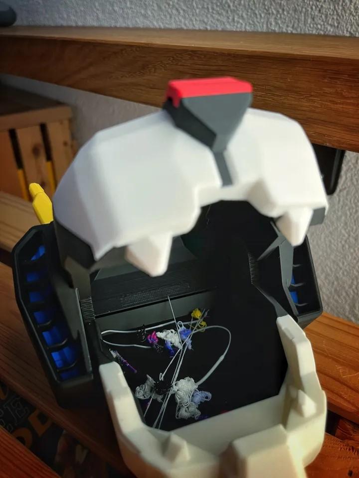 VOLTRON POOP-BUCKET for Bambulab A1 and A1 Mini 3d model