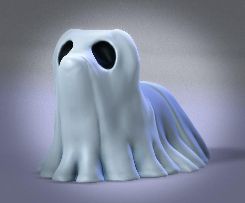 Ghost Dog 3d model