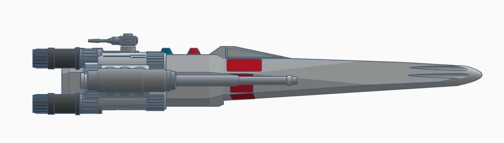 Star Wars - T-68H Star Fighter 3d model