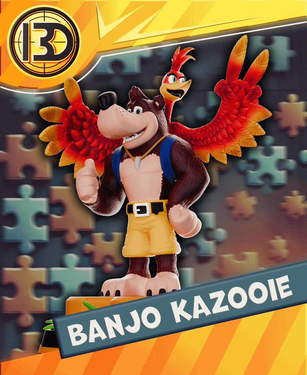 Banjo Kazooie 3d model