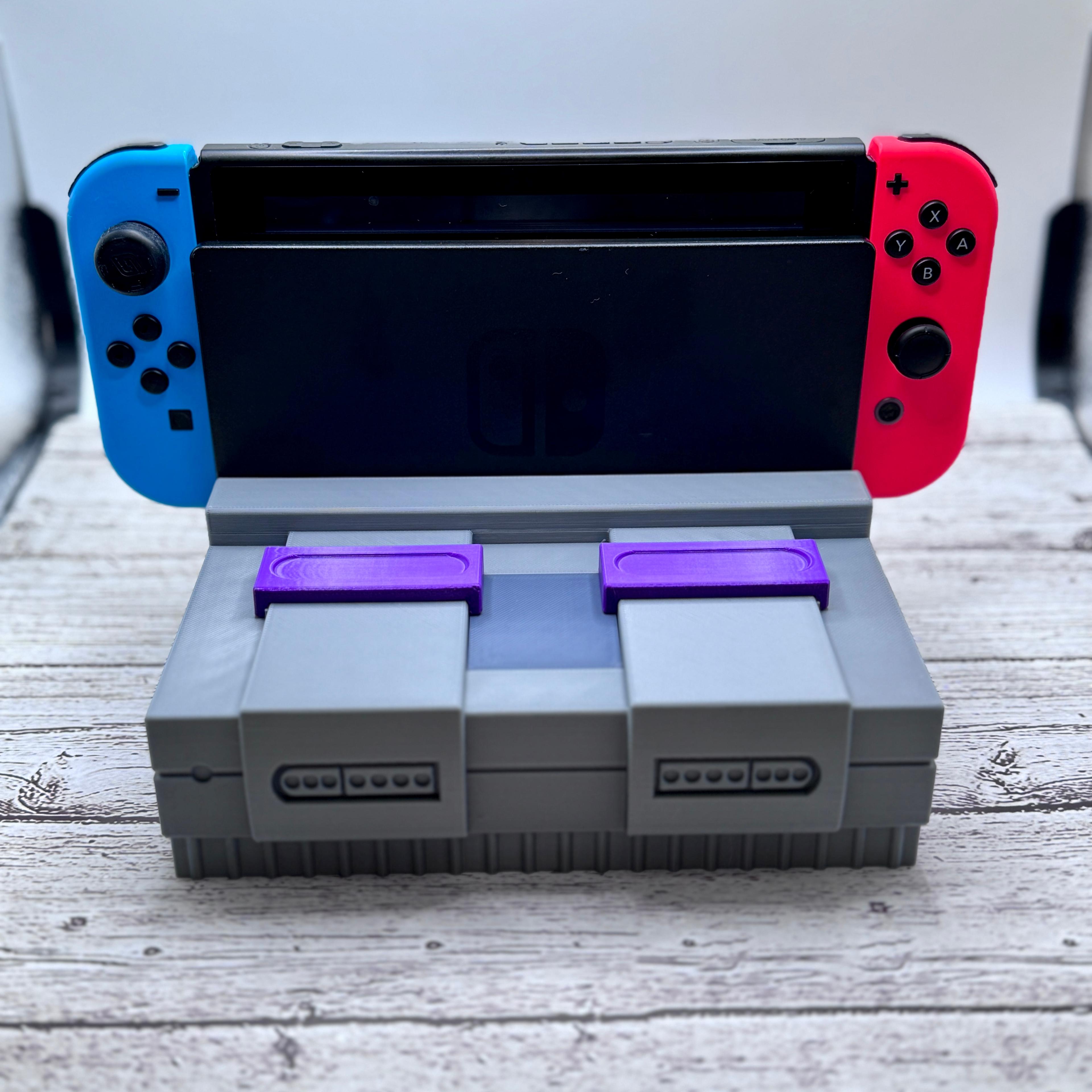 SNES Switch Dock Stand 3d model
