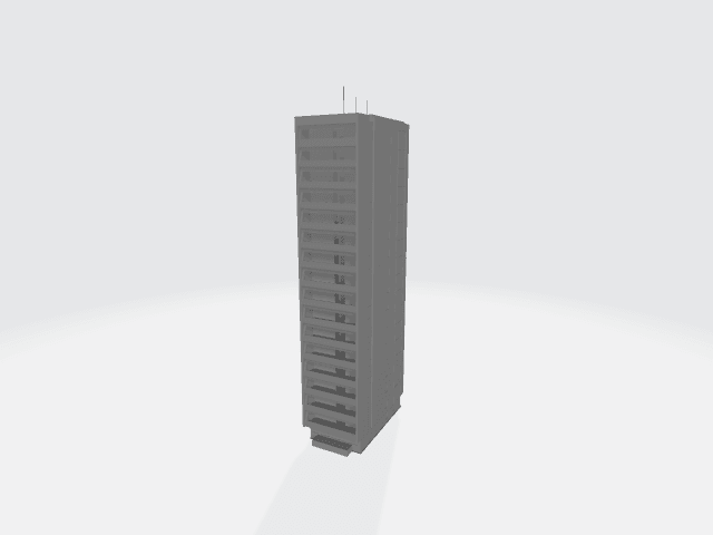 Residential Buildings.obj 3d model