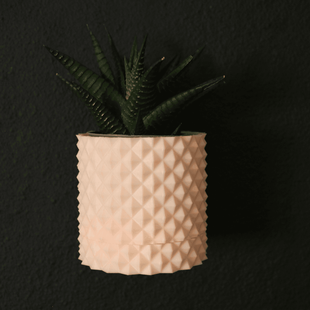 Knurled Planter / Vase 3d model