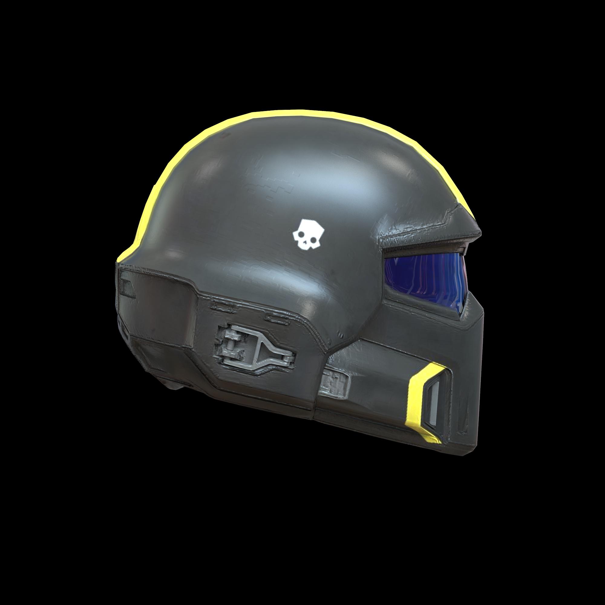 Helldivers 2 B-01 Tactical Accurate Full Wearable Helmet for 3D Printing 3d model
