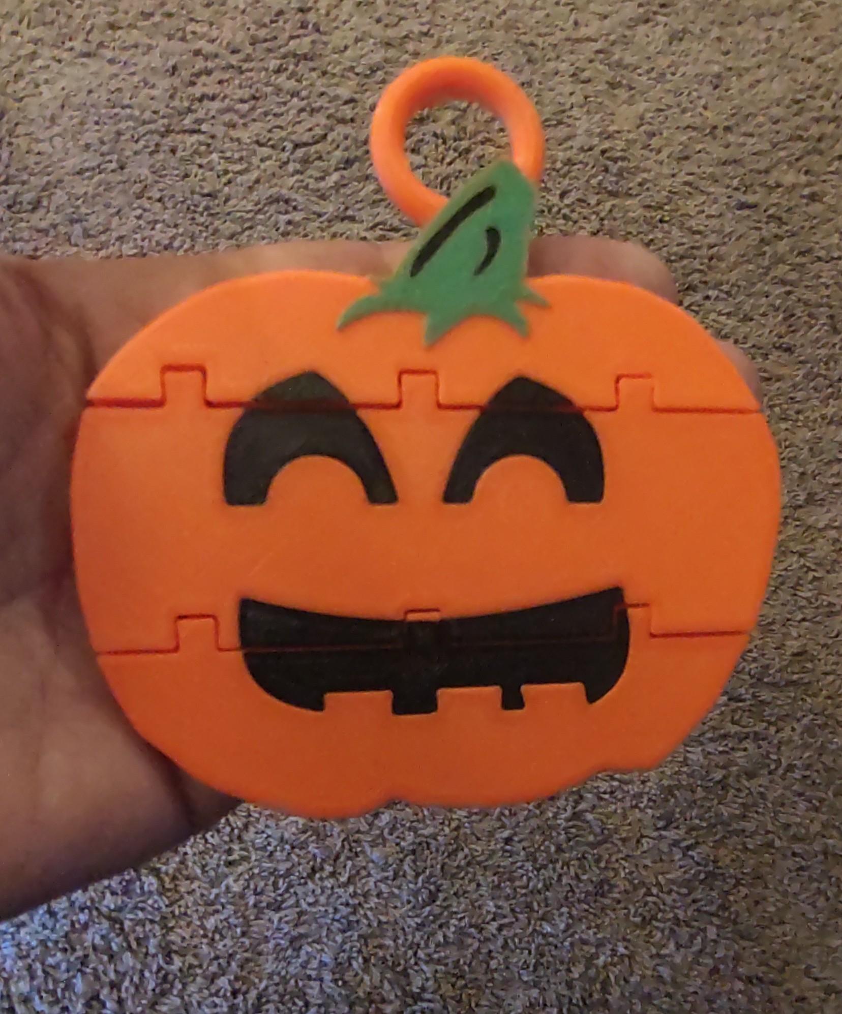  Flexi-Pumpkin Charm 3d model