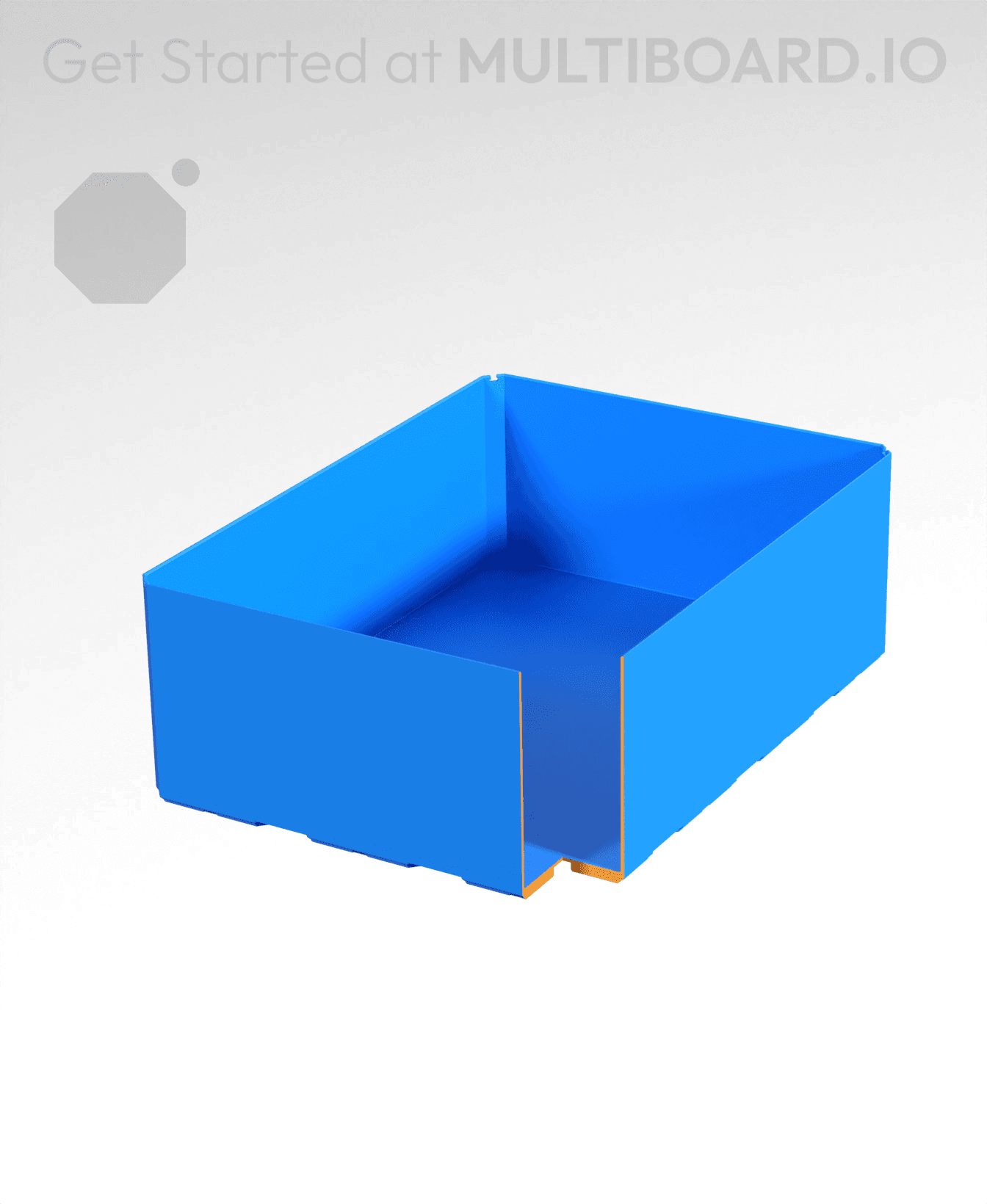 3x4x1.5 - Bin - Multibin Insert 3d model