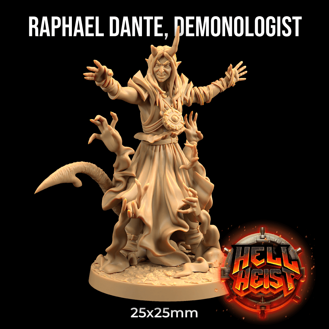 Raphael Dante, Demonologist  3d model
