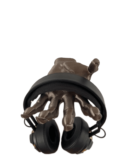 Demon Hand Wall Mounted Headset Holder 3d model