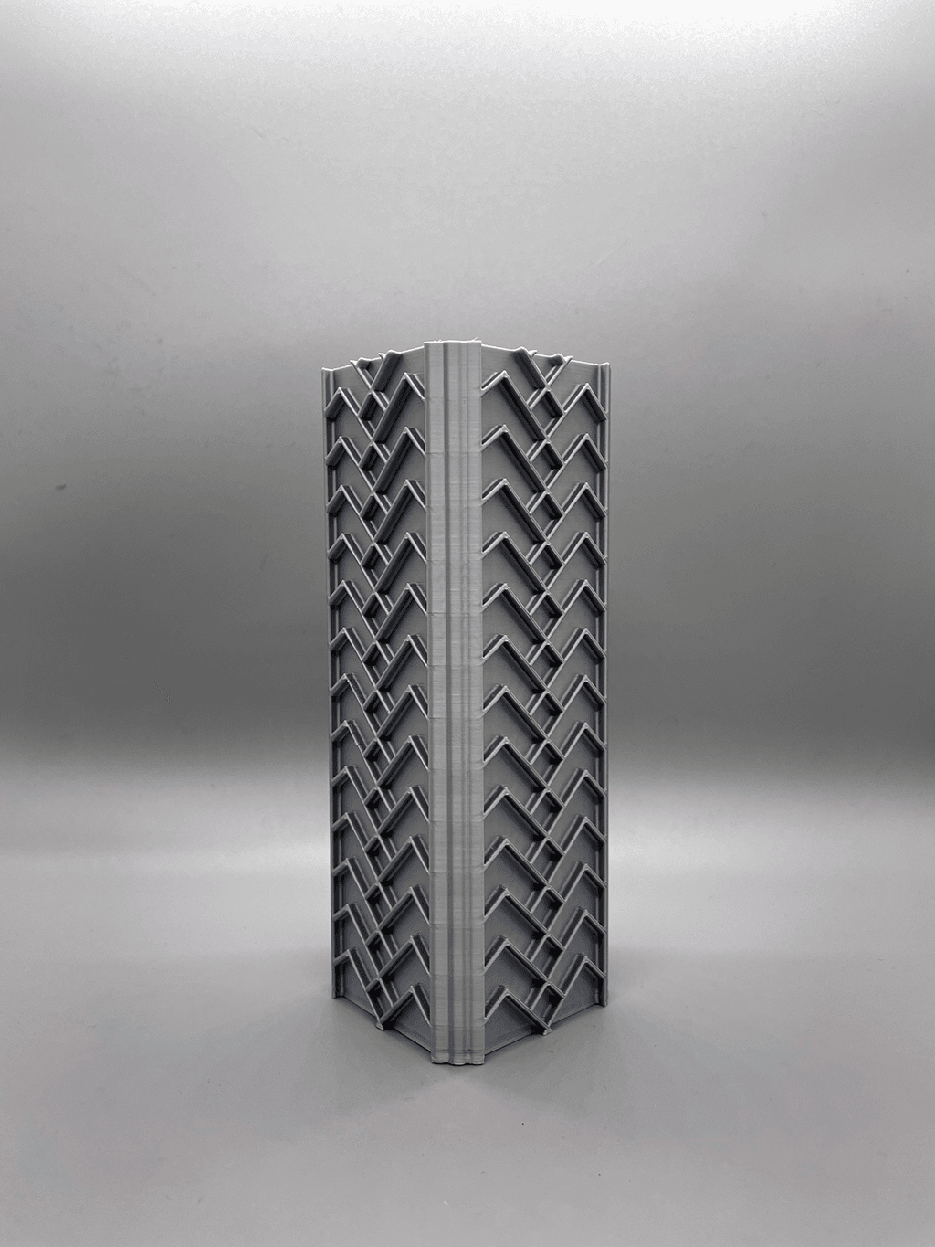 Flower Vase "Centipede" Pattern 3d model